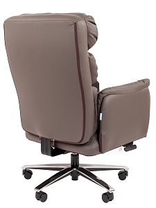Офисное кресло CHAIRMAN 433, экокожа, коричневый